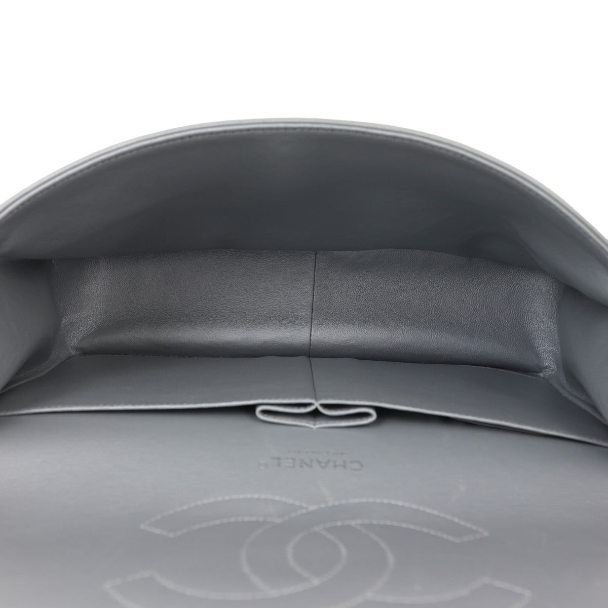 Chanel Classic Double Flap Jumbo | Silver