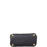Prada Saffiano Lux Galleria Double Zip Tote Micro
