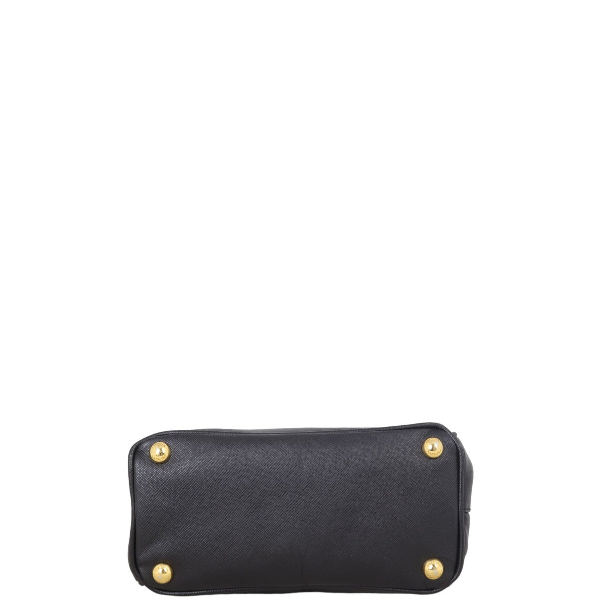 Prada Saffiano Lux Galleria Double Zip Tote Micro