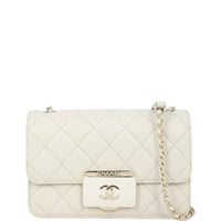 Chanel Beauty Lock Flap Bag Small | Stone