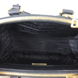 Prada Saffiano Lux Galleria Double Zip Tote Micro