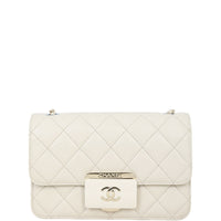 Chanel Beauty Lock Flap Bag Small | Stone