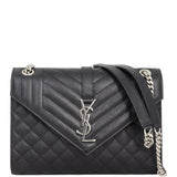Saint Laurent Monogram Mix Matelasse Envelope Chain Bag Medium