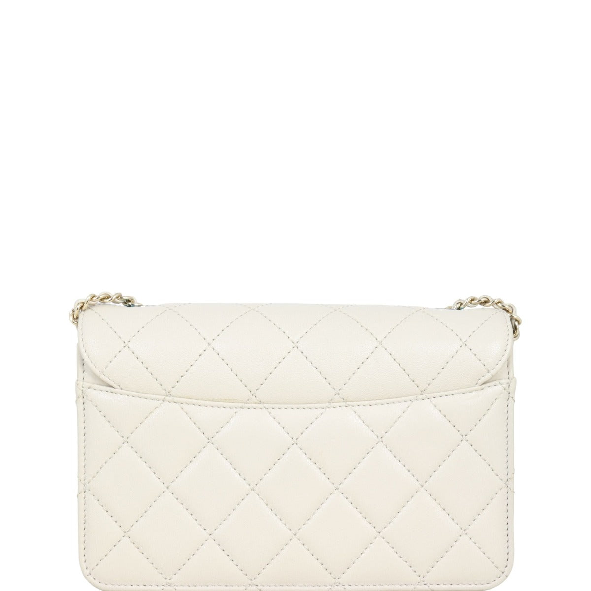 Chanel Beauty Lock Flap Bag Small | Stone
