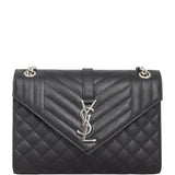 Saint Laurent Monogram Mix Matelasse Envelope Chain Bag Medium