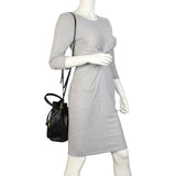 Prada Duet Leather Bucket Bag