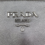 Prada Vitello Daino Small Zip Tote Hardware
