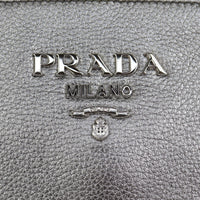 Prada Vitello Daino Small Zip Tote Hardware