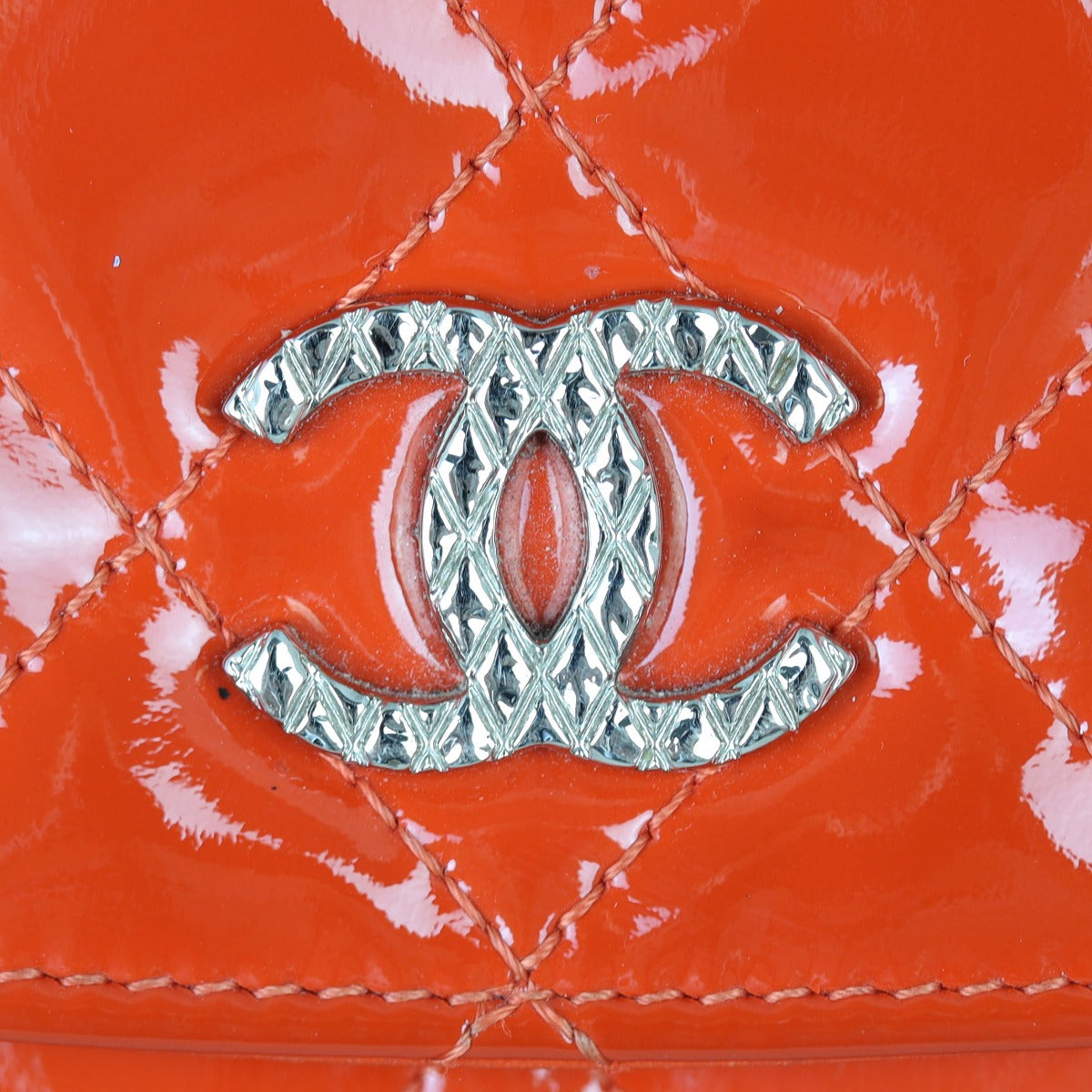 Chanel Brilliant Wallet on Chain Patent Hardware