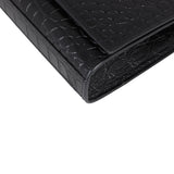 Saint Laurent Monogram Kate Clutch Croc-Embossed