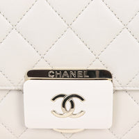 Chanel Beauty Lock Flap Bag Small | Stone