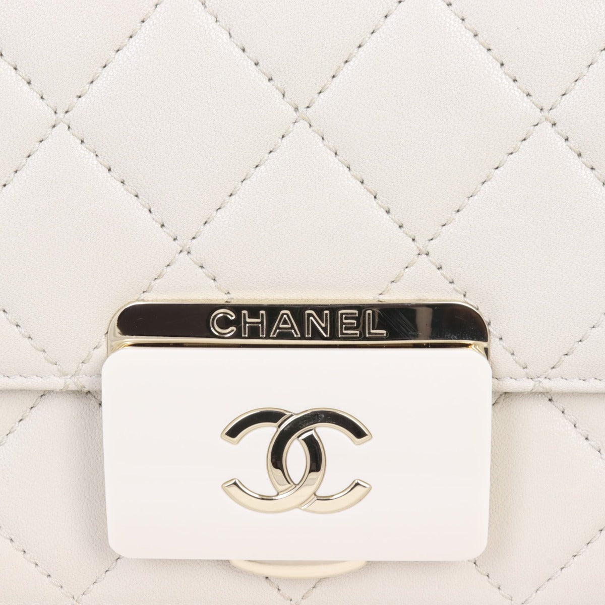 Chanel Beauty Lock Flap Bag Small | Stone