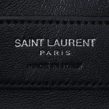 Saint Laurent Monogram Kate Clutch Croc-Embossed