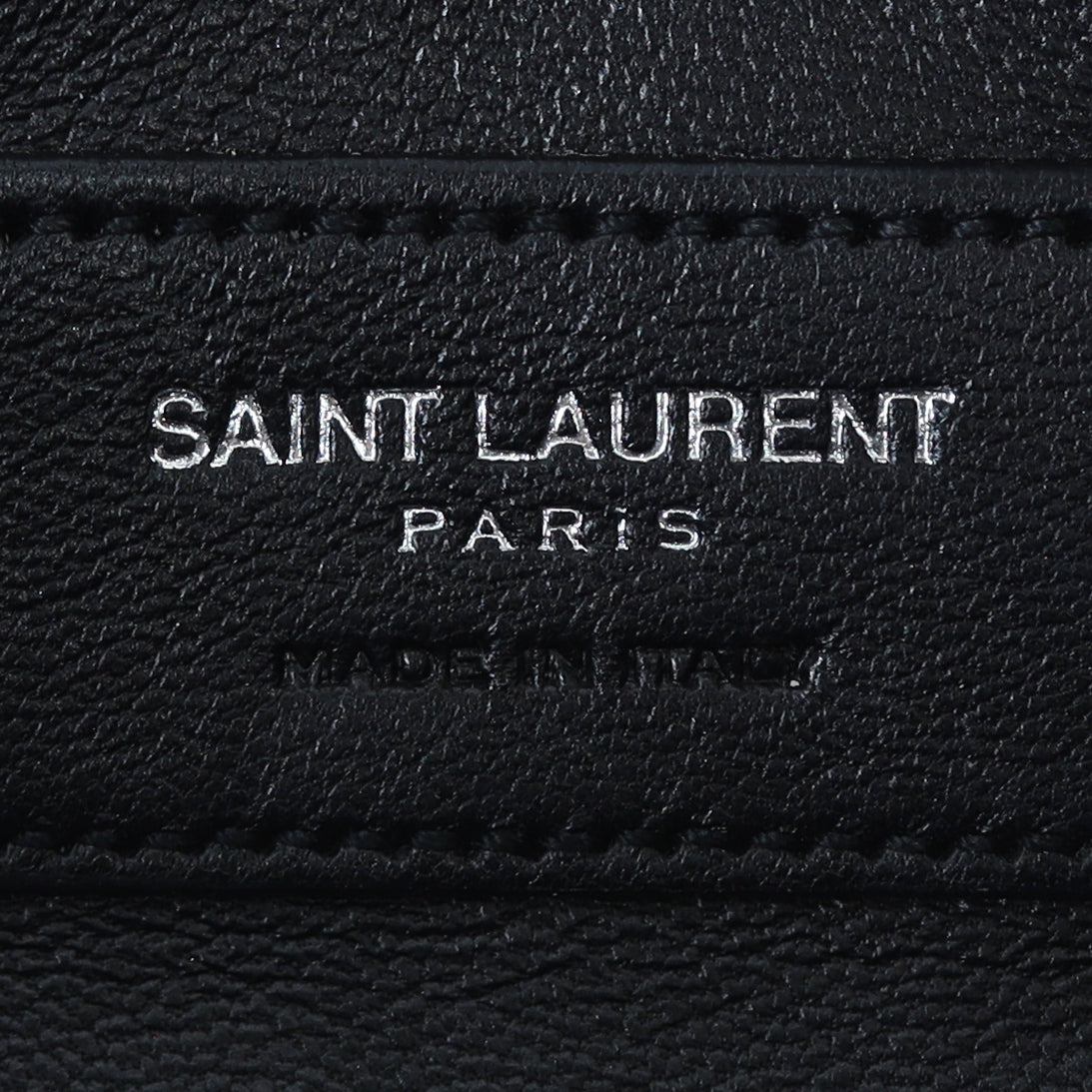 Saint Laurent Monogram Kate Clutch Croc-Embossed