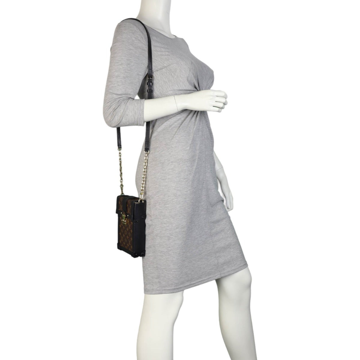 Louis Vuitton Vertical Trunk Pochette Monogram