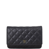 Chanel Classic Wallet on Chain | Black