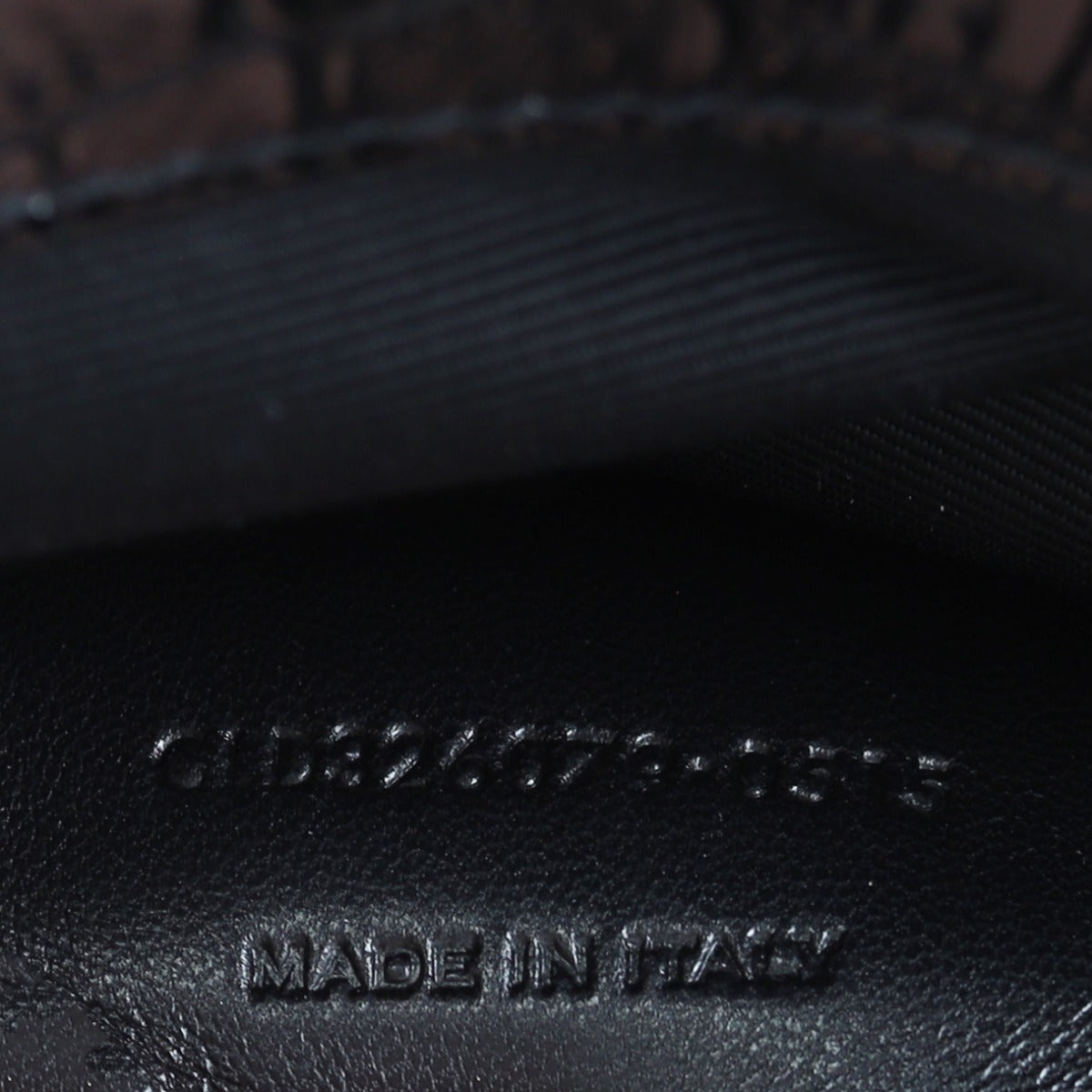 Saint Laurent Monogram Kate Clutch Croc-Embossed