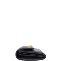 Chanel Boy Long Flap Wallet | Black Lambskin