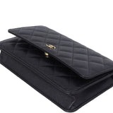 Chanel Classic Wallet on Chain | Black