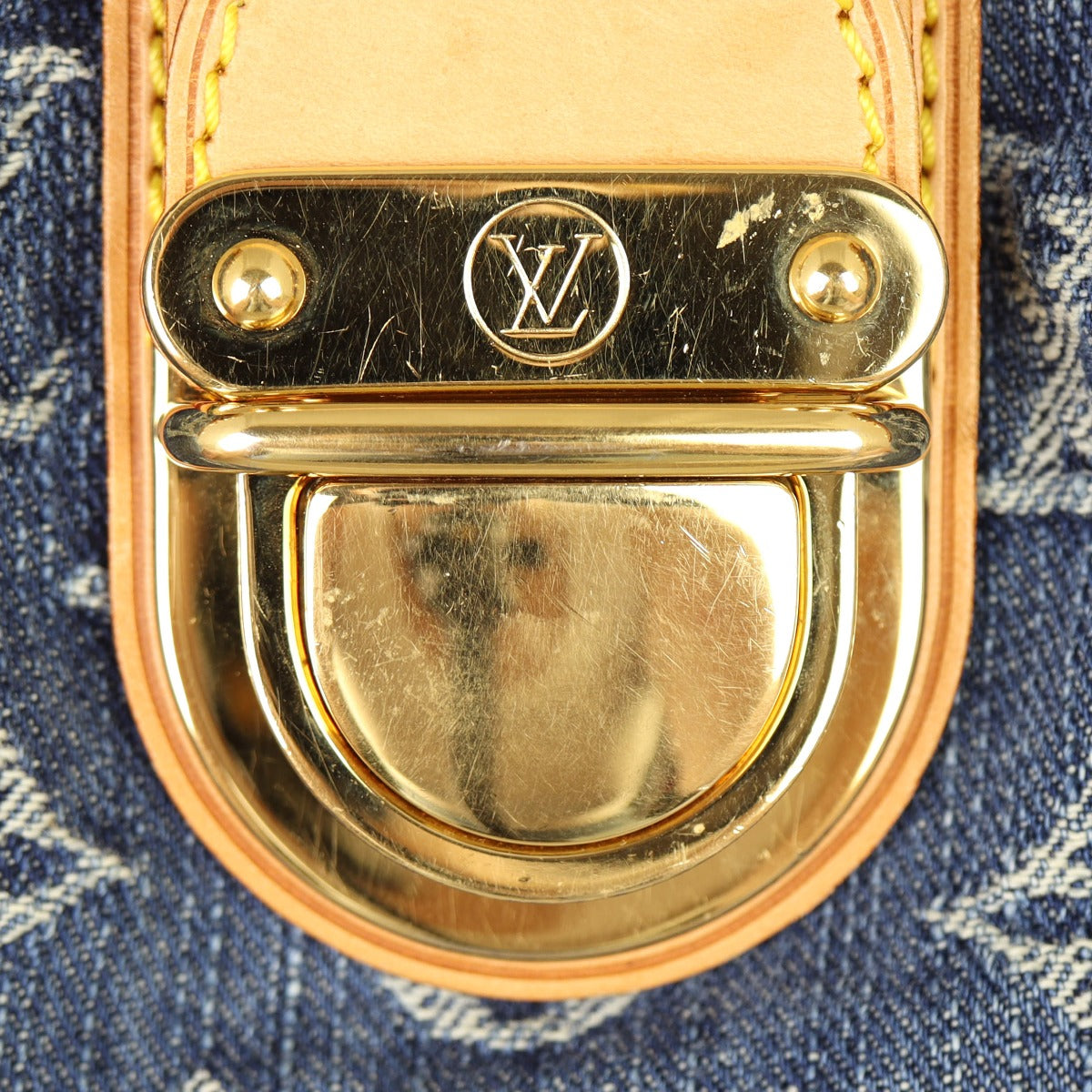 Louis Vuitton Pleaty Monogram Denim Hardware
