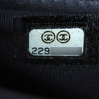 Chanel Boy Long Flap Wallet | Black Lambskin