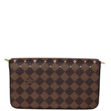 Louis Vuitton Pochette Felicie Damier Ebene Studded