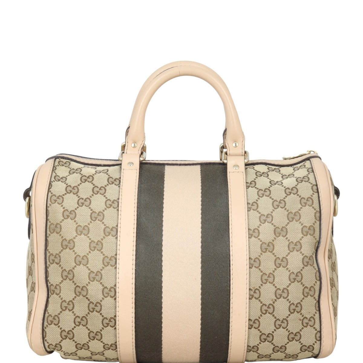 Gucci Vintage Web Original GG Boston Bag Medium