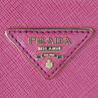 Prada Saffiano Lux Galleria Double Zip Tote Medium Hardware