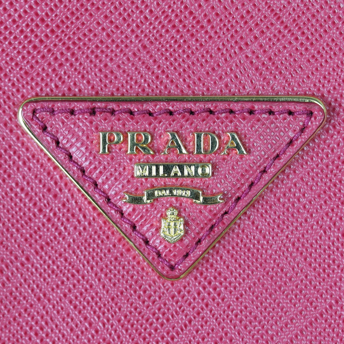 Prada Saffiano Lux Galleria Double Zip Tote Medium Hardware