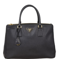 Prada Saffiano Lux Galleria Double Zip Tote Medium