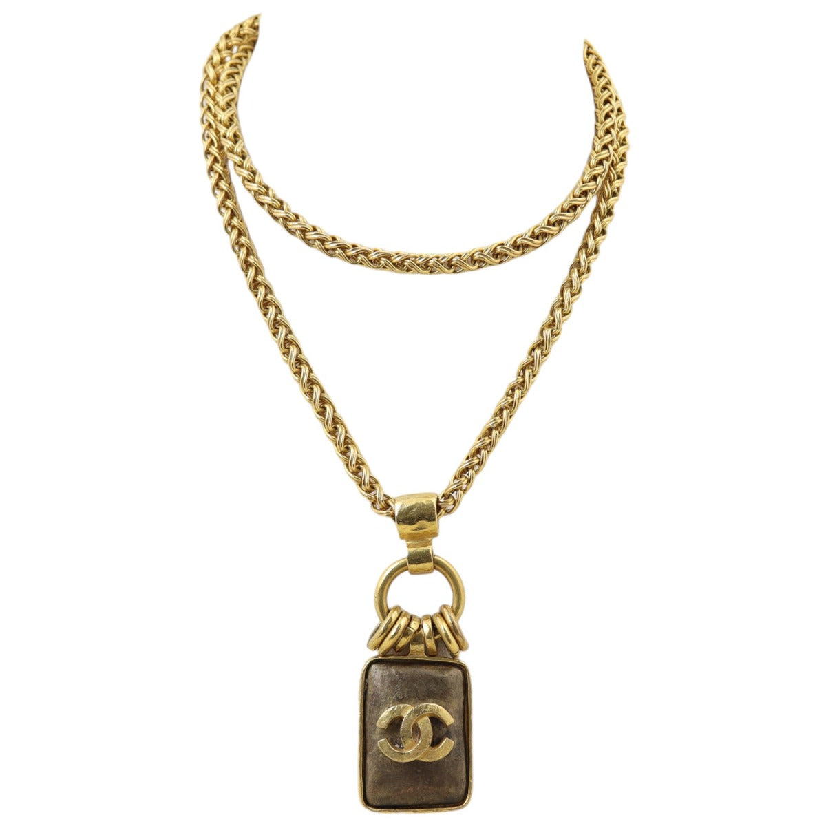 Chanel CC Pendant Long Necklace