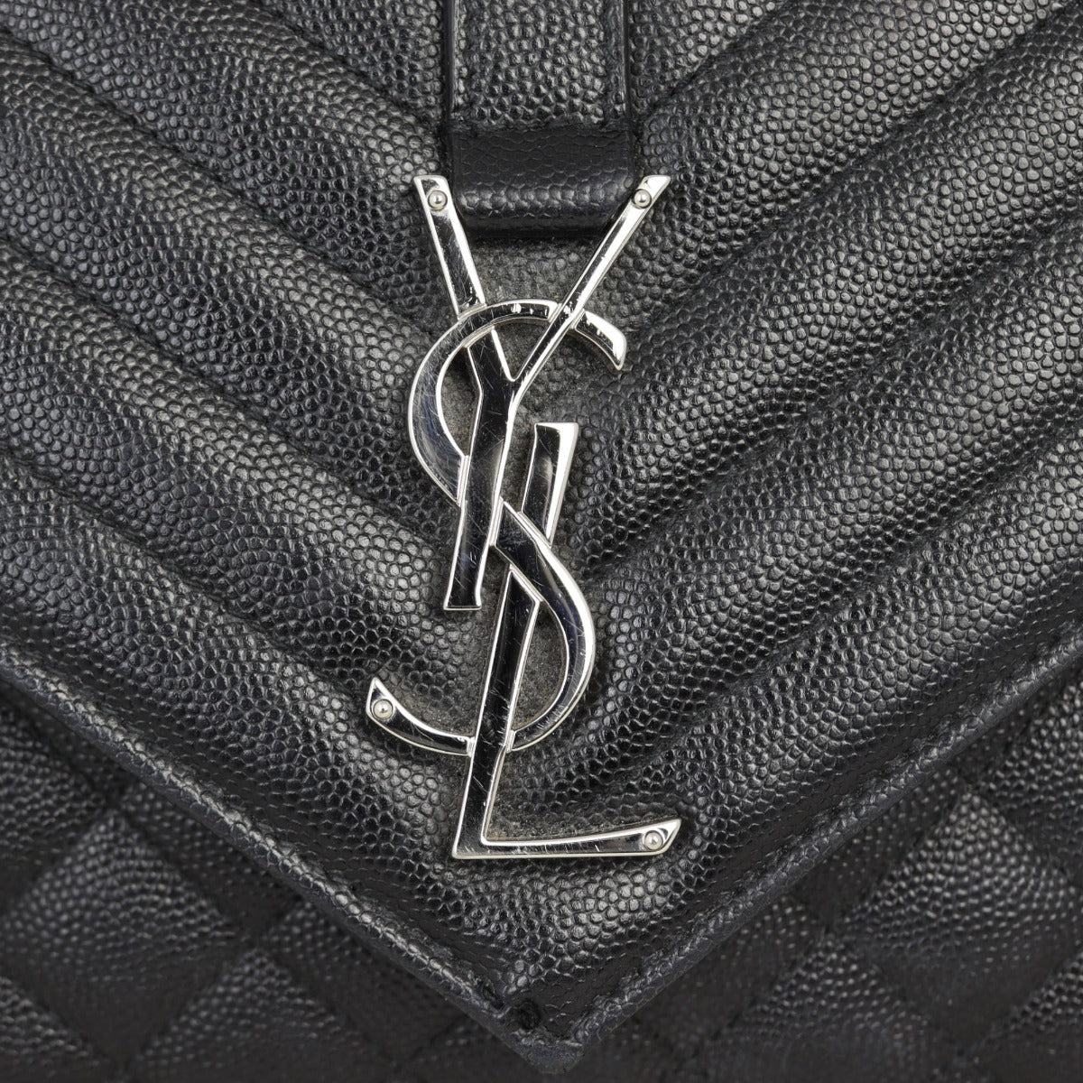 Saint Laurent Monogram Mix Matelasse Envelope Chain Bag Medium