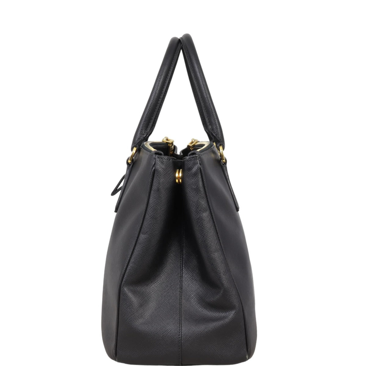 Prada Saffiano Lux Galleria Double Zip Tote Medium
