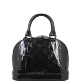 Louis Vuitton Alma BB Monogram Vernis | Black