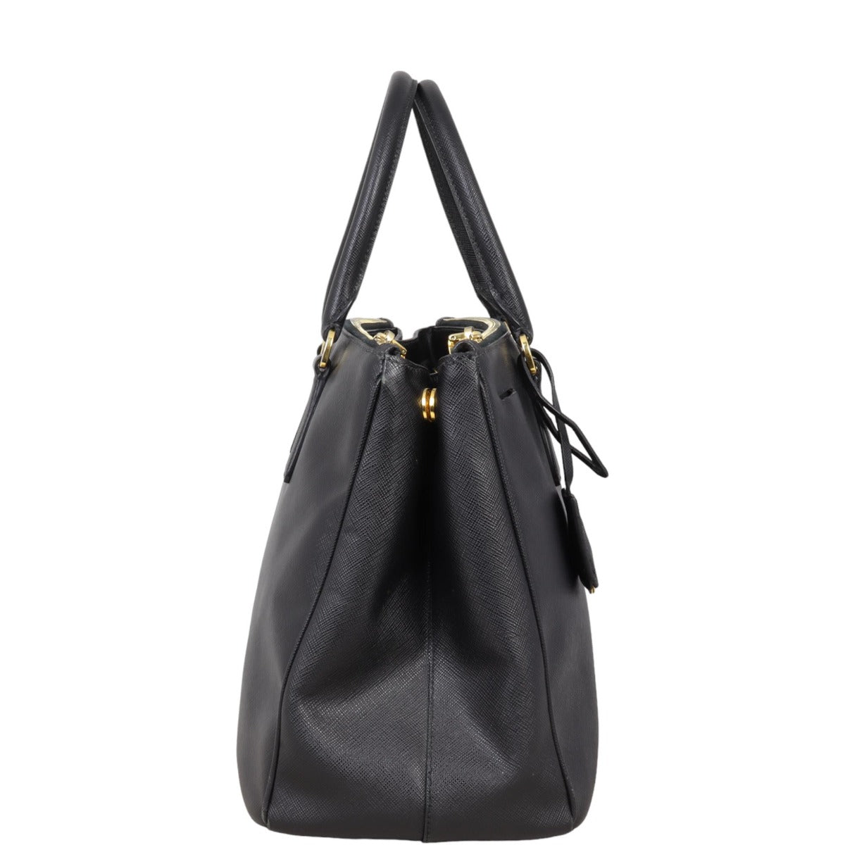 Prada Saffiano Lux Galleria Double Zip Tote Medium