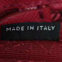 Prada Saffiano Lux Galleria Double Zip Tote Medium Interior Stamp