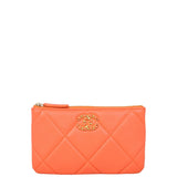 Chanel 19 O-Case Small | Orange