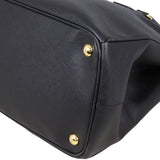 Prada Saffiano Lux Galleria Double Zip Tote Medium