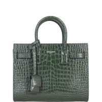 Saint Laurent Sac de Jour Nano Croc-Embossed