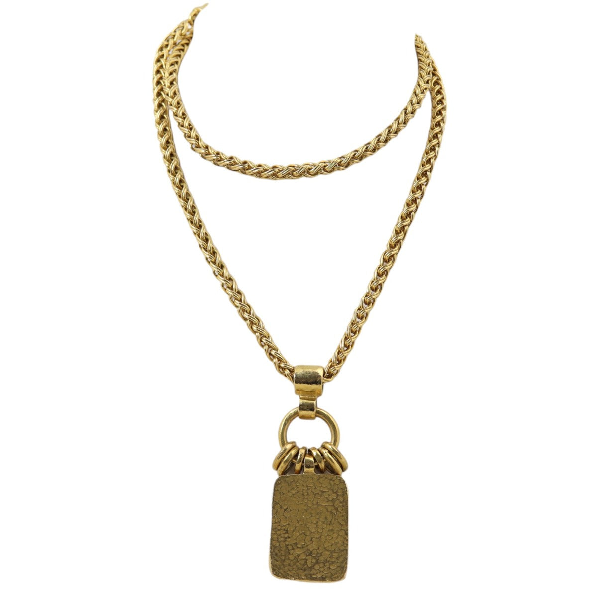 Chanel CC Pendant Long Necklace