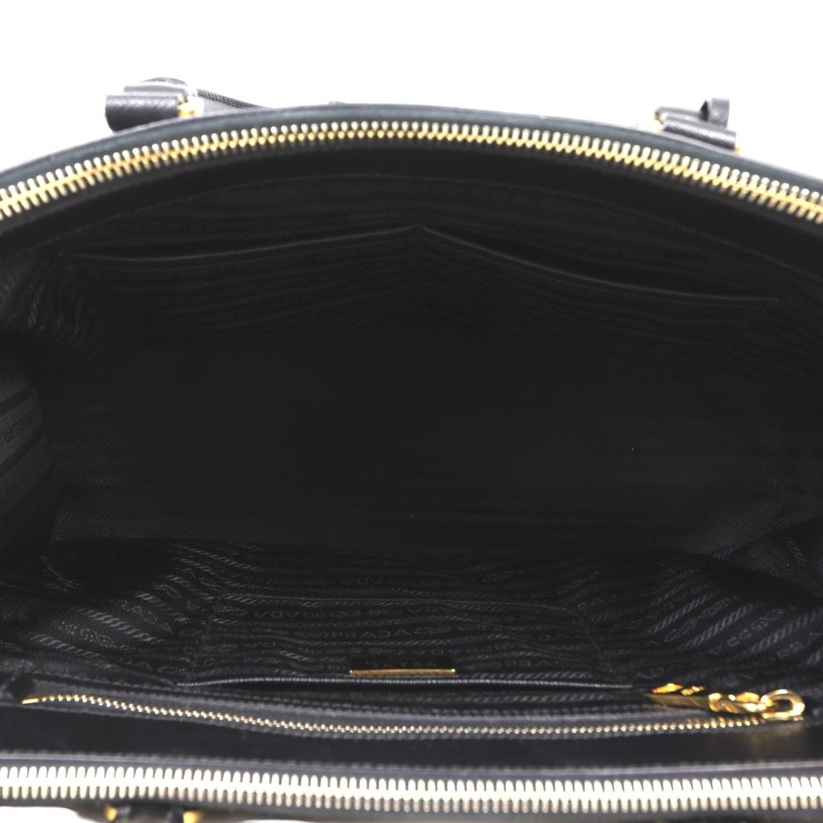 Prada Saffiano Lux Galleria Double Zip Tote Medium