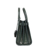 Saint Laurent Sac de Jour Nano Croc-Embossed