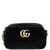Gucci GG Marmont Velvet Small Camera Bag