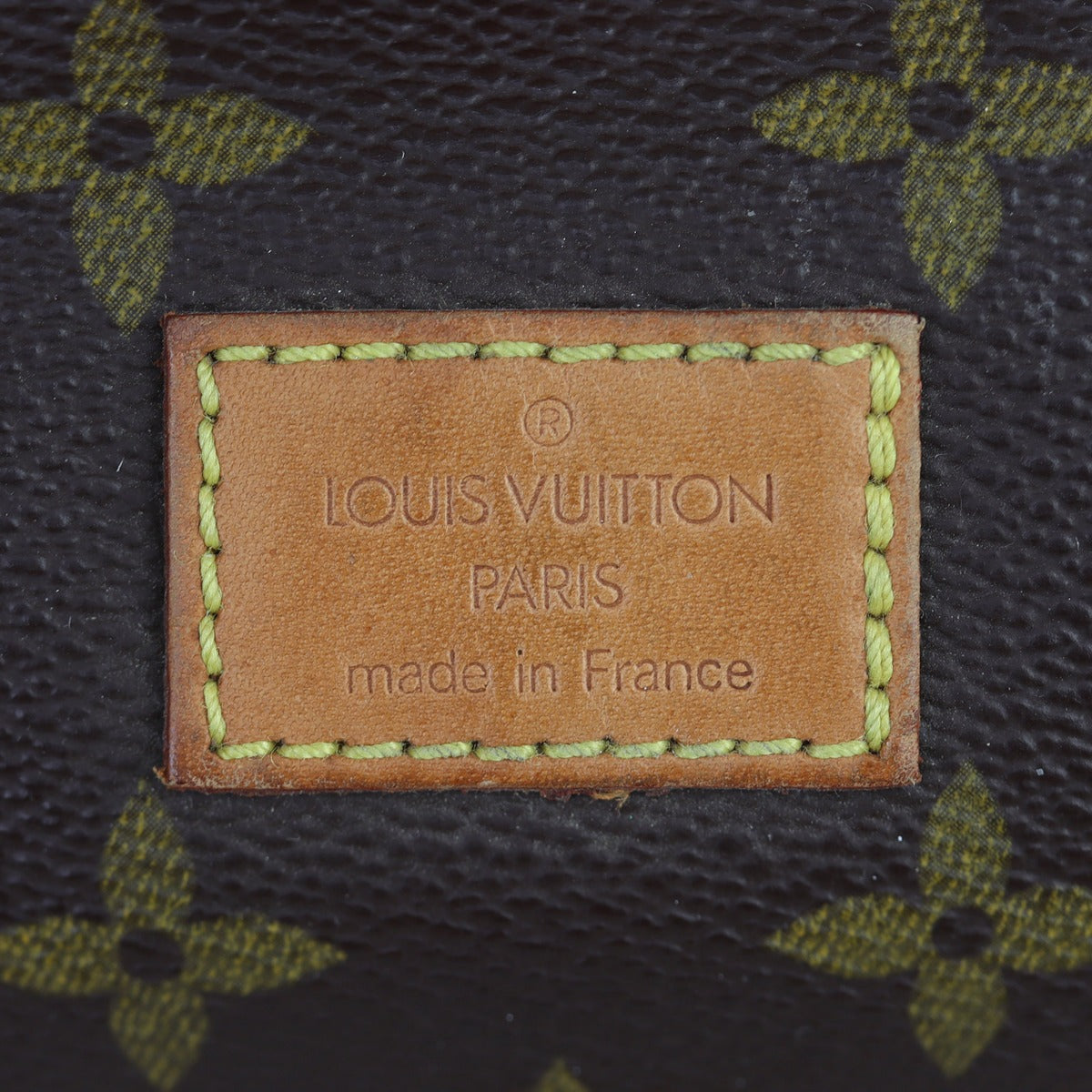 Louis Vuitton Saumur 30 Monogram Interior Stamp