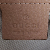 Gucci Soho Chain Tote Python Interior Stamp