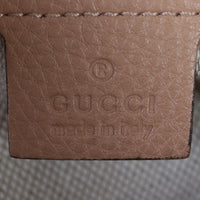 Gucci Soho Chain Tote Python Interior Stamp