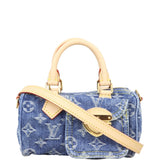 Louis Vuitton Nano Speedy Monogram Denim
