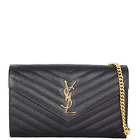 Saint Laurent Cassandre Chain Wallet