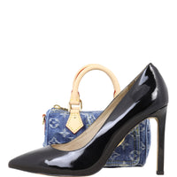 Louis Vuitton Nano Speedy Monogram Denim