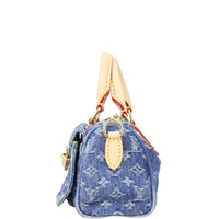 Louis Vuitton Nano Speedy Monogram Denim